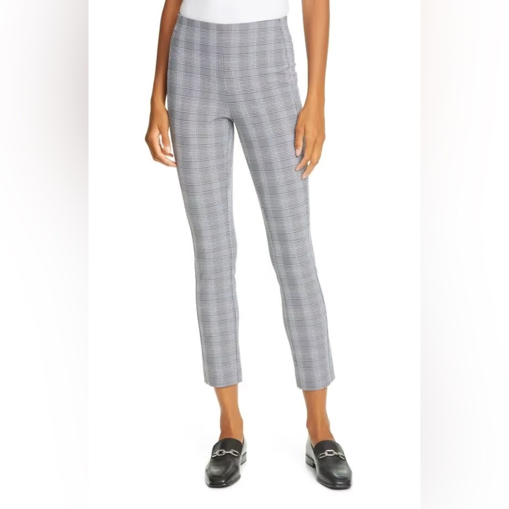 Rag & Bone Simone Glen Plaid Pants in Black Multi Plaid